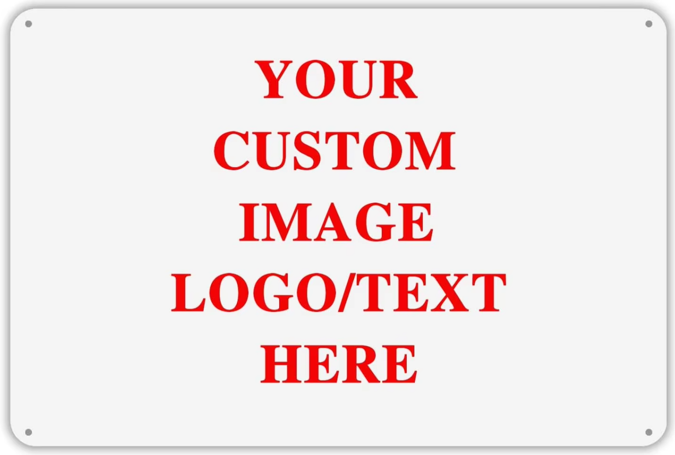 Home Office Logo - Targa personalizzata Targa in metallo personalizzata