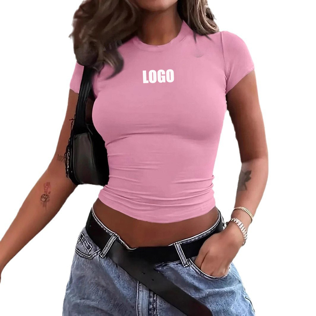 Home Office Logo - LOGO personalizzato T-shirt corta da donna