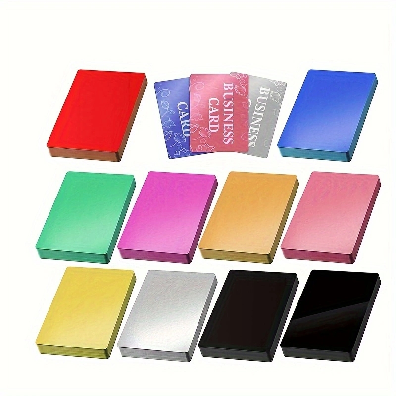 Home Office Logo - 50 pezzi/set biglietti da visita portatili