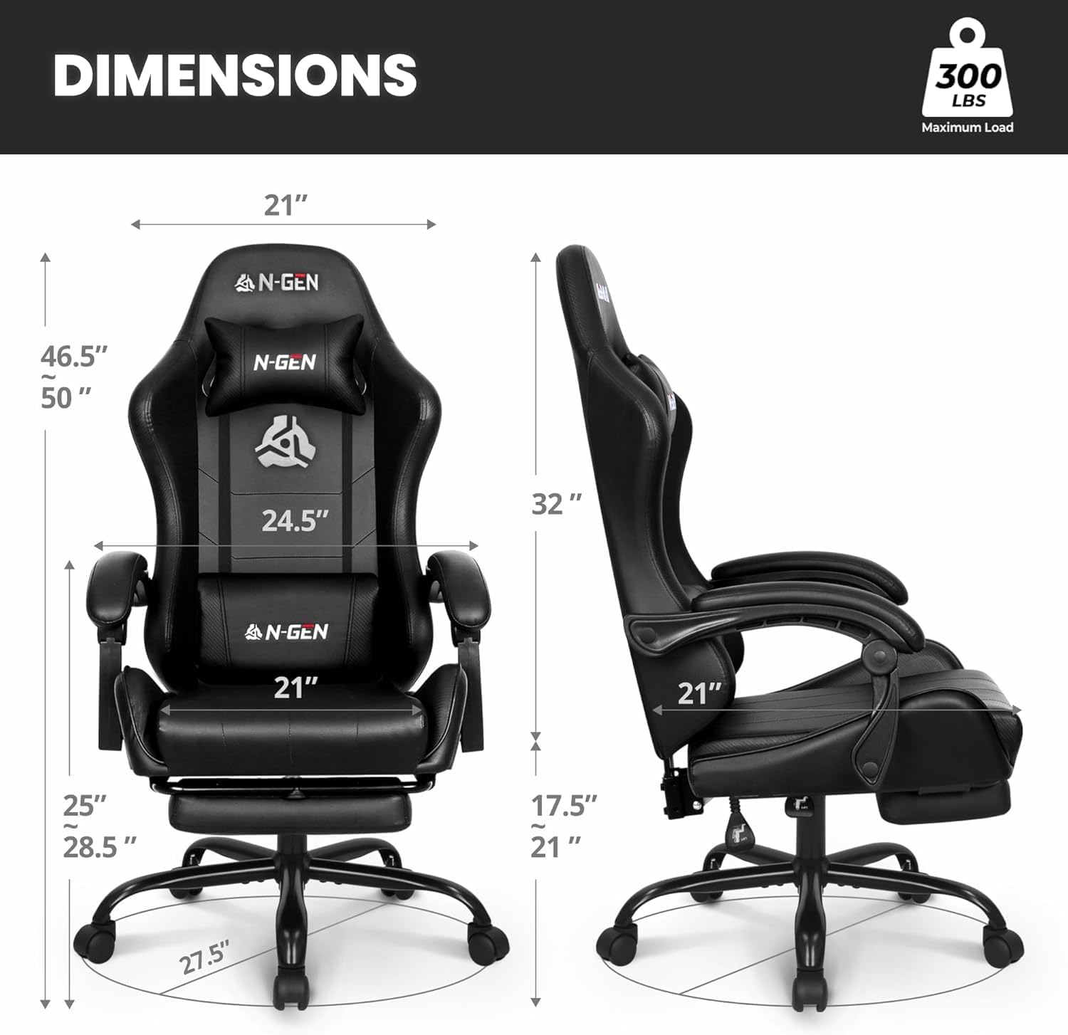 Sedia da Gaming con Poggiapied - Ergonomic Office Chair recensione e prezzo