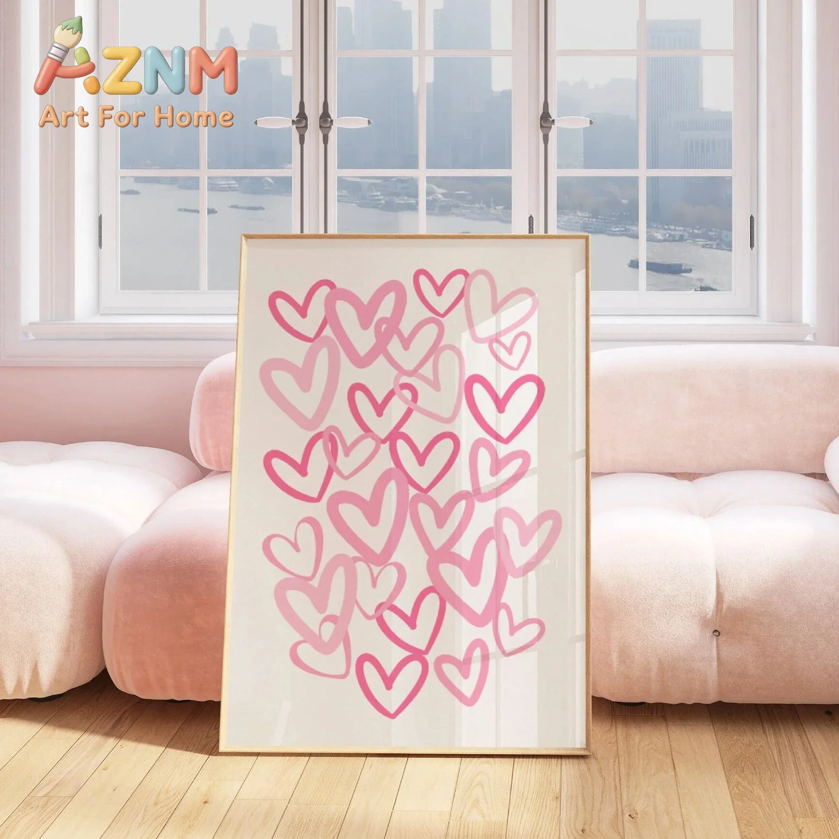 Stampa su tela con motivi a fo - Home Office Room Inspiration recensione e prezzo