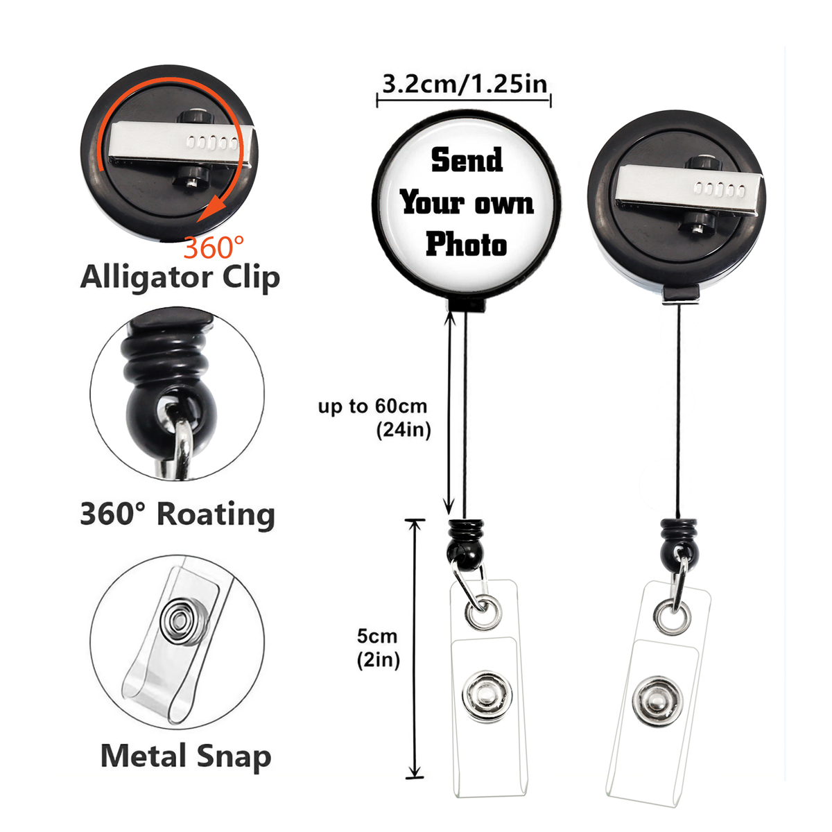 Portabadge Retrattile con Logo - Home Office Logo recensione e prezzo